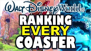 Ranking Every Coaster at Disney World Orlando Florida [upl. by Norty]