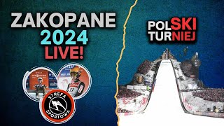 ZAKOPANE 2024 NA ŻYWO KONKURS INDYWIDUALNY LIVE  PolSKI Turniej 2024 [upl. by Adnahsal]