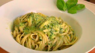 PESTO A LA GENOVESA  PESTO GENOVESE  RECETA CLÁSICA  PASO A PASO [upl. by Nagy]