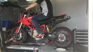 Ducati Hypermotard 1100 Prüfstand Termignoni Sound Dyno [upl. by Cheston431]