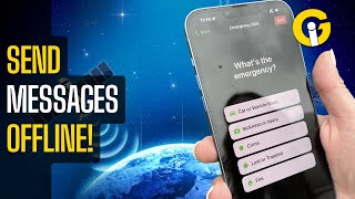 How to Send iPhone Messages Without WiFi  No Signal [upl. by Aihtnys]