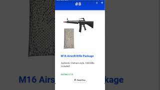 Stay Updated 2024s Best New Airsoft M16 shorts shortsfeed shortvideo [upl. by Ennovart]