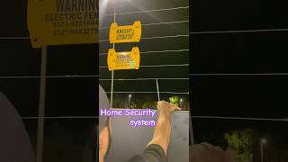 Security Systemelectricfeild highvoltage construction electricain electiric viralvideo shorts [upl. by Oileve319]