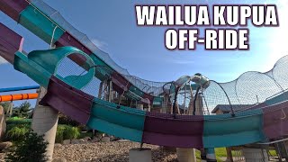 Wailua Kupua OffRide Footage Lost Island Waterpark ProSlide Water Coaster  NonCopyright [upl. by Bully]