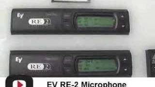 ElectroVoice RE2 Wireless Mic Systems [upl. by Chloette]