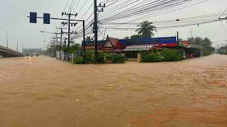 Europe is Angry Storm and floods hit Sicily Italy [upl. by Senior]