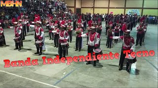 Banda de Guerra INDEPENDIENTE TECNO SAMPEDRANO  FINAL NACIONAL 2019  Mundo Banda HN [upl. by Anatol]