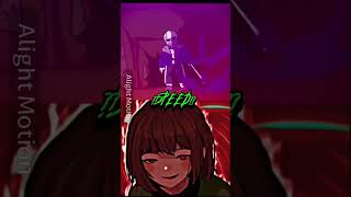 Lb sans phase 3 vs chara keşfet undertale undertaleedits [upl. by Ayal]