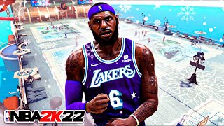 This LEBRON JAMES BUILD is GAMEBREAKING AFTER PATCH on NBA 2K22 [upl. by Airebma372]