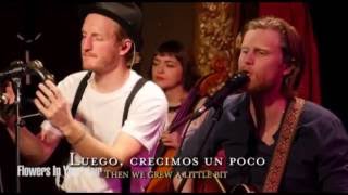 The Lumineers concierto subtitulado pt1 2016 [upl. by Ruiz]