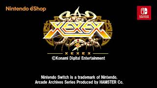 Arcade Archives XEXEX ORIUS  Trailer Nintendo Switch [upl. by Simara]