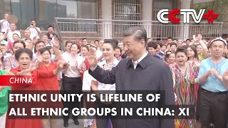 Ethnic Unity is Lifeline of All Ethnic Groups in China Chinese President Xi Jinping [upl. by Orravan]