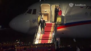 Putin atterra in Mongolia in visita ufficiale [upl. by Renata]