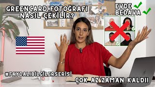 Green Card Fotoğrafı Nasıl Çekilir I Evde Kolayca Çekin I faydalibilgilerserisi [upl. by Tippets]