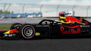 Hot Lap Red Bull RB14  Silverstone [upl. by Karilla]