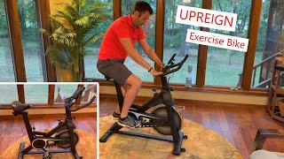 UPREIGN Exercise Bike adjustable with electronic display exercise exercisebike bike [upl. by Laurella]