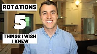 5 THINGS I WISH I KNEW BEFORE ROTATIONS  PA SCHOOL [upl. by Aicirt]