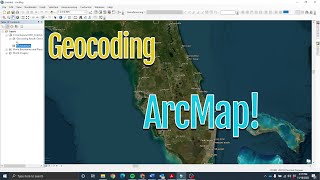 Simple Geocoding in ArcGIS ArcMap [upl. by Feil]