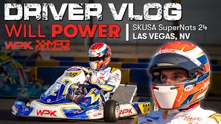 Inside Will Powers Pro Karting Weekend in Las Vegas  DRIVER VLOG  WILL POWER [upl. by Zandt706]