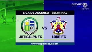 Juticalpa vs Lone 2022 Deportes TVC [upl. by Nwahc686]