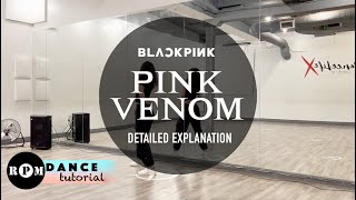 BLACKPINK quotPink Venomquot Dance Tutorial Explained Chorus [upl. by Pennie431]