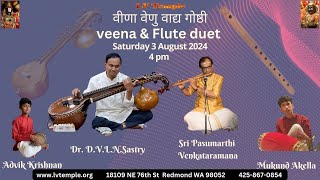 Flute amp Veena Duet [upl. by Ennaeiluj48]