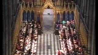 Crown Him With Many Crowns  Westminster Abbey  50th Coronation Anniversary [upl. by Aliel]