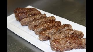 How To Make Ćevapi Skinless Sausages [upl. by Nomit]