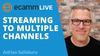 Ecamm Live How To Stream To Multiple Channels At Once [upl. by Harmaning]