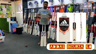 ADIDAS INCURZA 50 II Bat Vs Bat II Cricket Review [upl. by Eittam649]