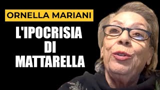 ORNELLA MARIANI SU MATTARELLA LILIANA SEGRE E BERGOGLIO [upl. by Katzman66]