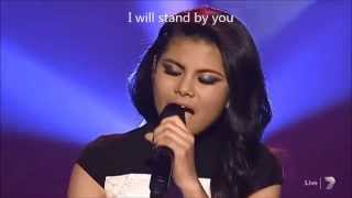 Marlisa Punzalan  Stand By You  Winners Single  lyrics live performance [upl. by Naujuj]