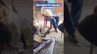 Banjo Testing Banjo manufacturing Latur 8421230000 wood banjosound banjos professionalbanjo [upl. by Gladdy49]