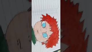 Gaara rap do gaara acho que eu sou um monstro 7minutoz shorts [upl. by Rutra]