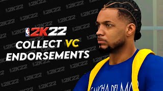 WHERE TO PICK UP VC ENDORSEMENT CHECKS IN NBA 2K22 CURRENT GEN — PURSER’S DESK  OFFICE  PS4 [upl. by Anihta]