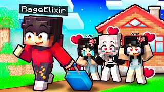 Saying GOODBYE to My CRAZY FAN GIRLS in Minecraft [upl. by Eetse]