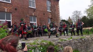 Pentacle Drummers 2017 Glastonbury Beltane [upl. by Akahs]