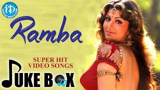 Rambha Super Hit Songs  Video Songs Jukebox  Rambha Hit Songs Collections [upl. by Kei962]