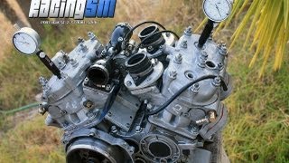 Yamaha RD 500 V4  Engine Rebuild 33 [upl. by Ahsiemak]