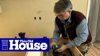 How to Install Kitchen Cabinets  This Old House [upl. by Banebrudge]