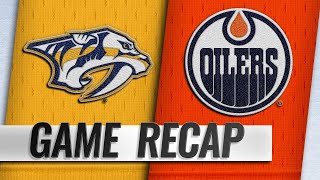 Saros Predators shut out Oilers 30 [upl. by Nordin]