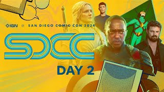 IGN at San Diego ComicCon 2024  Day 2  Marvel Hall H MCU Batman Caped Crusader LotR amp More [upl. by Otirecul]