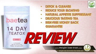 Baetea 14 Day Teatox Detox Herbal Tea Supplement Review [upl. by Yelserp]