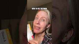 HOW to apply tretinoin 👌✨ [upl. by Anjanette]