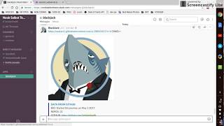 SLACK BOT DEMO [upl. by Rednasxela749]