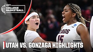 Utah Utes vs Gonzaga Bulldogs  Full Game Highlights  NCAA Tournament [upl. by Oralie257]