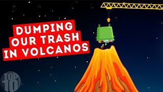 What If We Dumped Our Trash in Volcanos [upl. by Ademordna403]