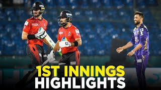 PSL 9  1s Innings Highlights  Quetta Gladiators vs Lahore Qalandars  Match 28  M2A1A [upl. by Tdnerb]