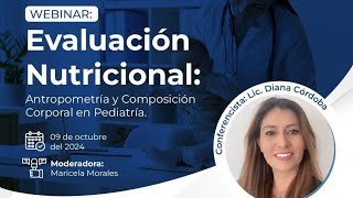 Webinar Antropometría y composición corporal en pediatría [upl. by Ridley446]