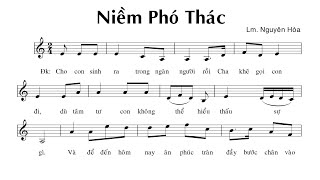 Niềm Phó Thác Sáng Tác Lm Nguyên Hòa  Tốp Ca Nữ  Lyrics [upl. by Krishnah811]